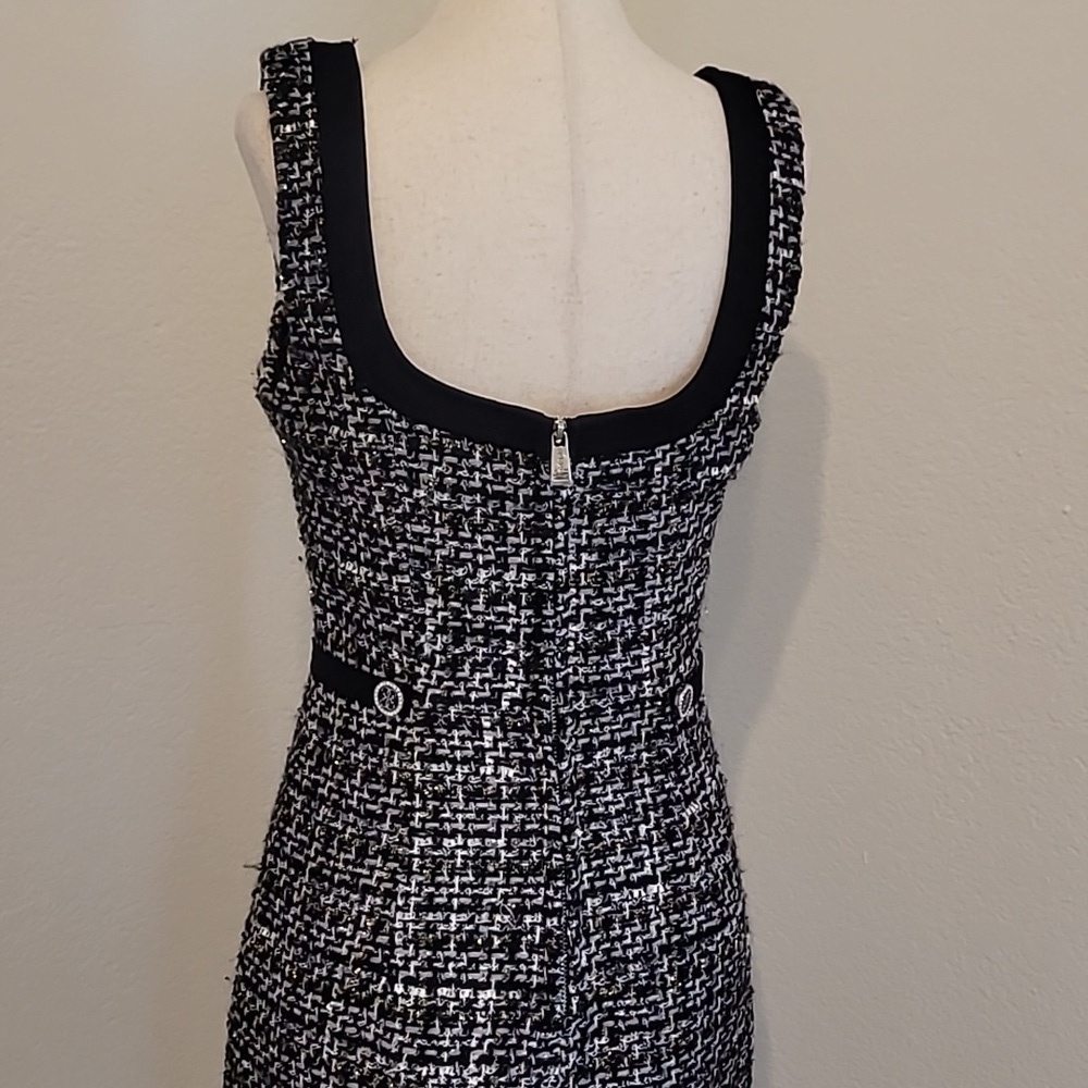 Guess Black and White Mini Dress with Chic Appeal - Picture 7 of 10